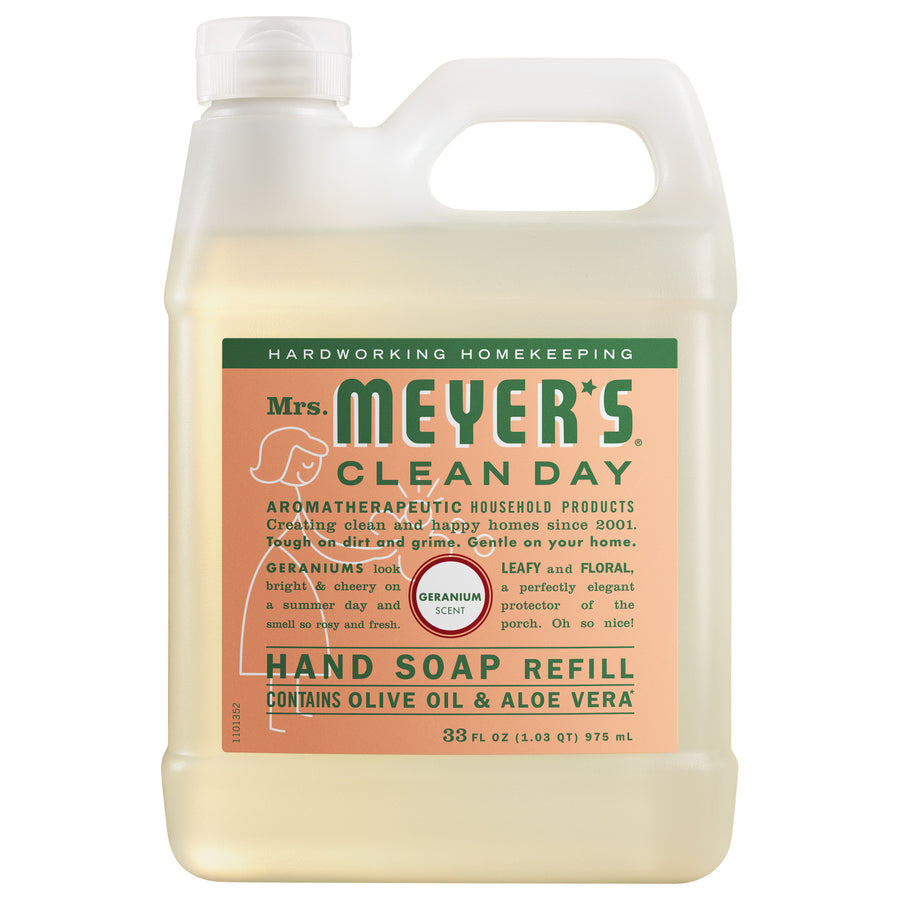 c8e87ff3-0532-5fde-95a6-dd17bcc342c9.jpg Geranium Liquid Hand Soap Refill - Image 1