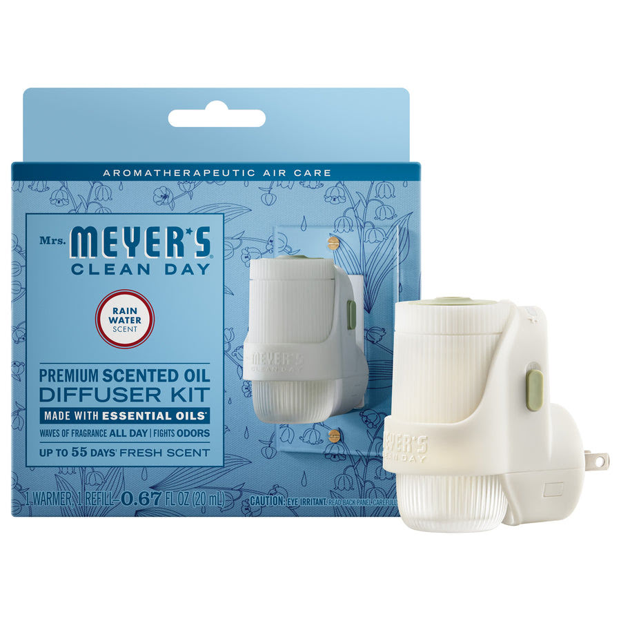 d5666c8d-ba93-52f9-a762-fdb48a50692d.jpg Rain Water Plug In Scented Oil Warmer With Refill - Image 1